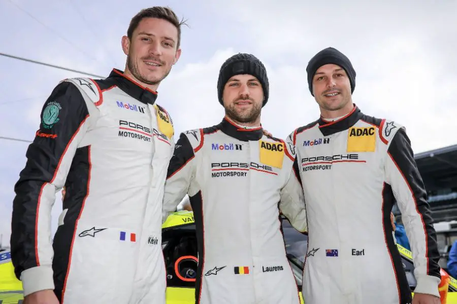 Kevin Estre, Laurens Vanthoor, Earl Bamber, Porsche Motorsport