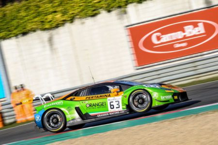 #63 Lamborghini HuracanGT3, Mirko Bortolotti, Christian Engelhart