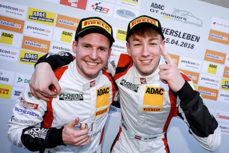 ADAC GT Masters, Oschersleben race 1, Philip Ellis and Max Hofer