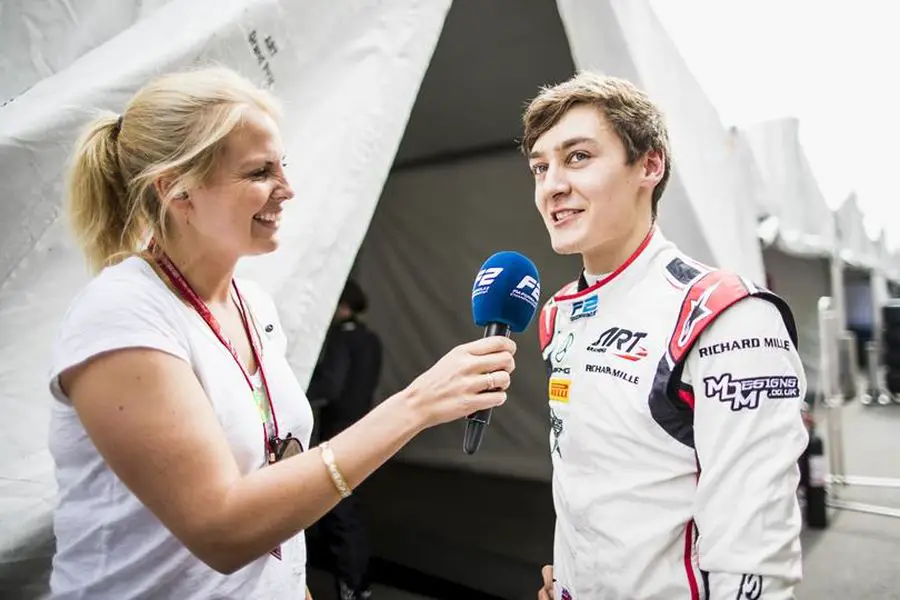 George Russell, Formula 2 Baku