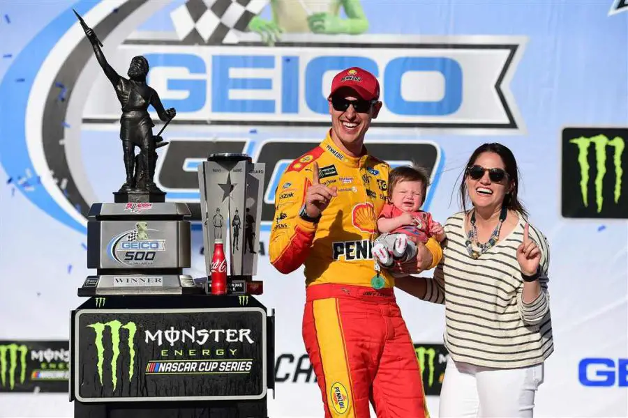 Joey Logano wins at Talladega