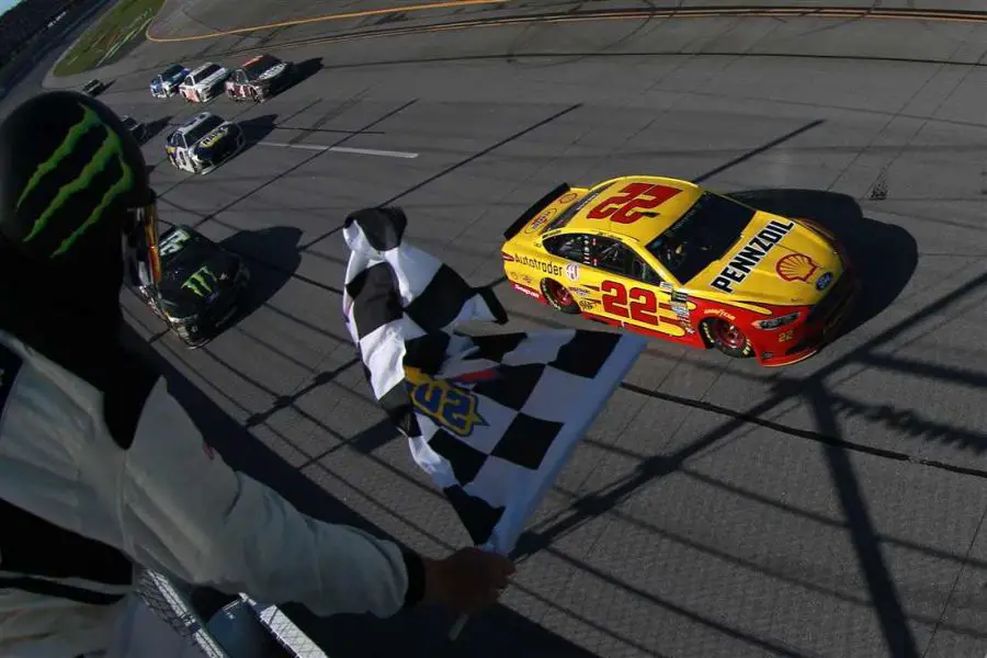 Joey Logano wins at Talladega