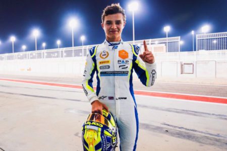 Lando Norris Formula 2 Bahrain