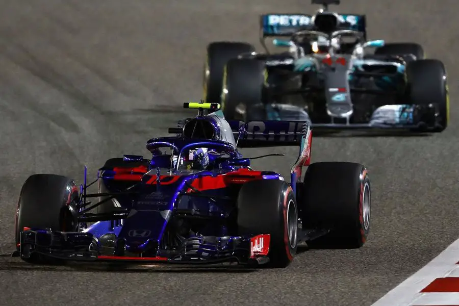 Pierre Gasly (Toro Rosso) finished in the fourth place