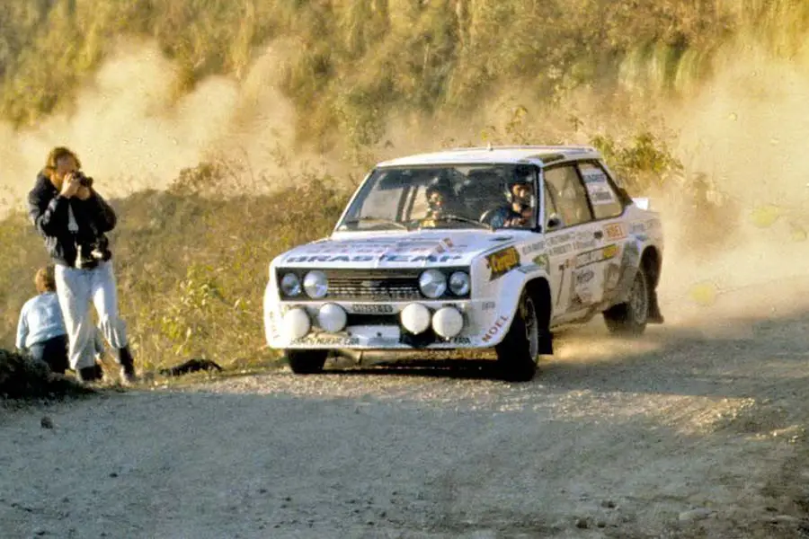 Carlos Reutemann, #7, Fiat 131 Abarth, Rally Codasur, 1980