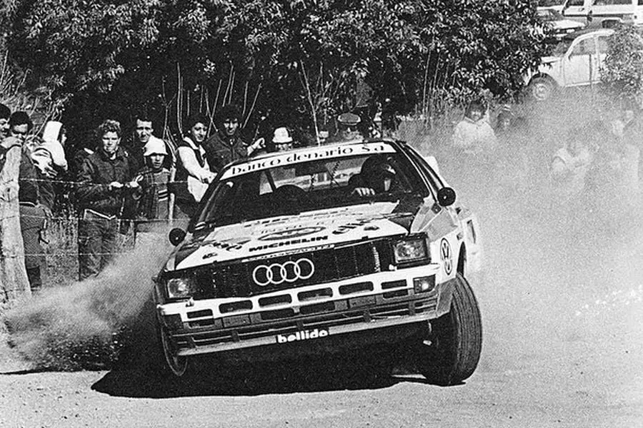 Rally Argentina, 1984 Audi Recalde