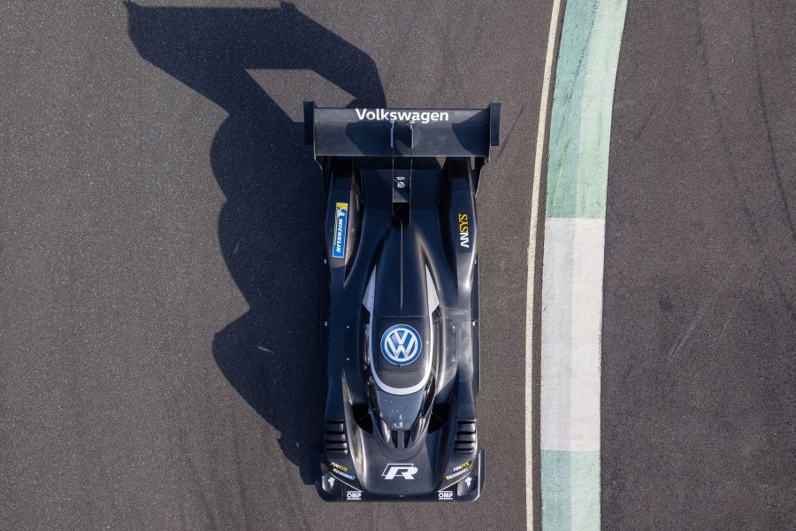 Volkswagen I.D. R Pikes Peak during the test