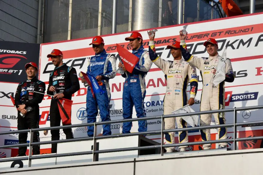 Super GT Okayama podium