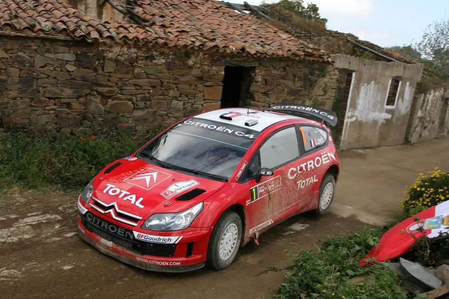 Sebastien Loeb at 2007 Rallye de Portugal