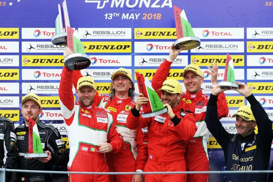 4 Hours of Monza, LMGTE class podium