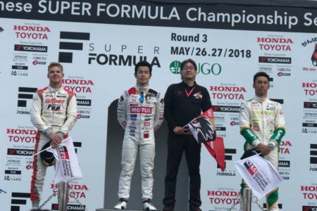 Super Formula Sugo podium