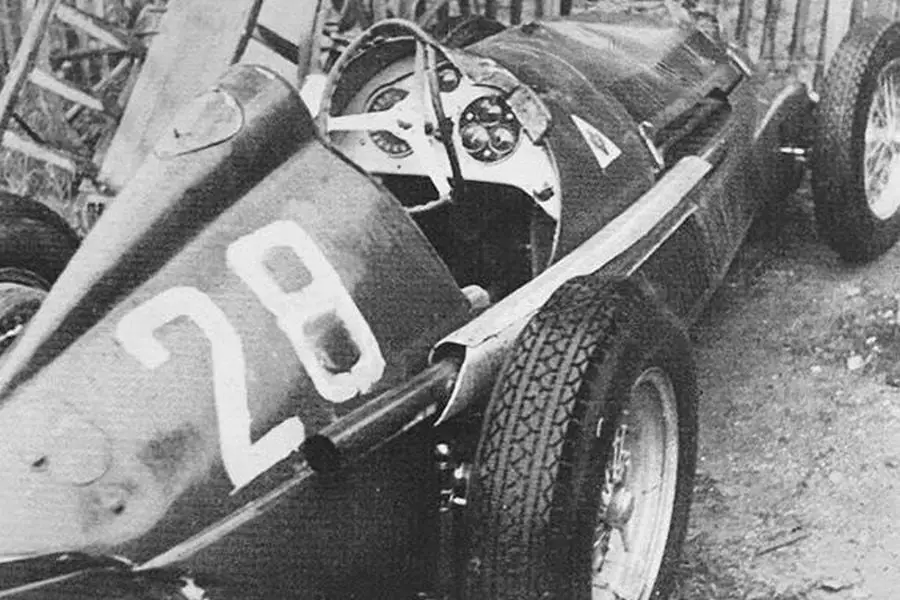 Achille Varzi 1948 alfa romeo crash