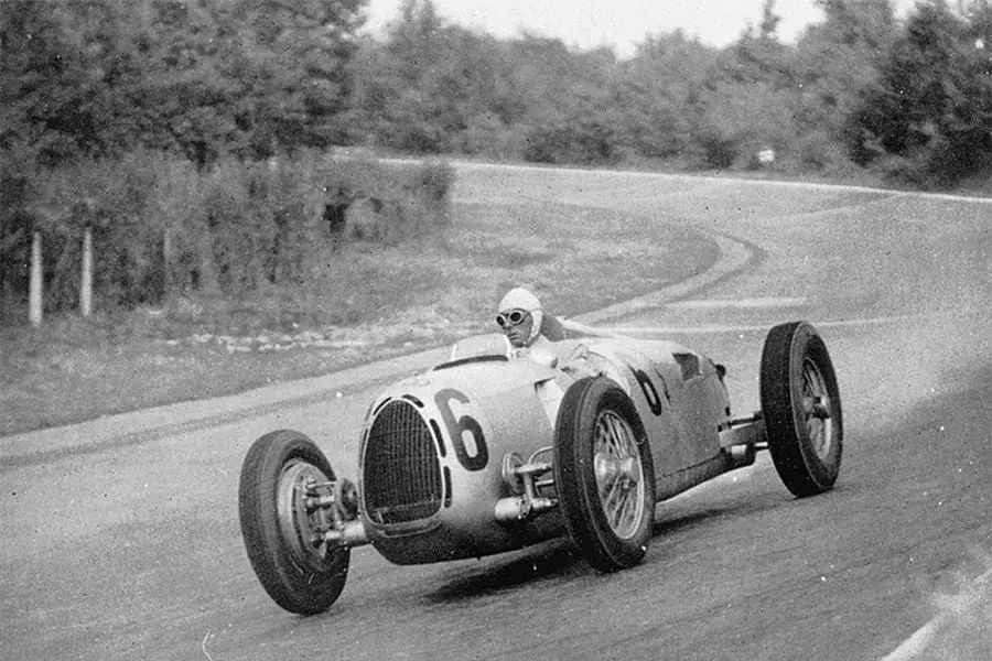 Achille Varzi raced with Auto Union from 1935 to 1937