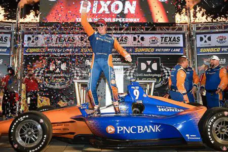 Scott Dixon wins DXC technology 600 at Texas Motor Speedway