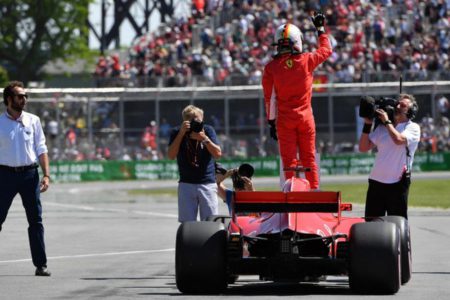 Sebastian Vettel wins Canadian Grand Prix