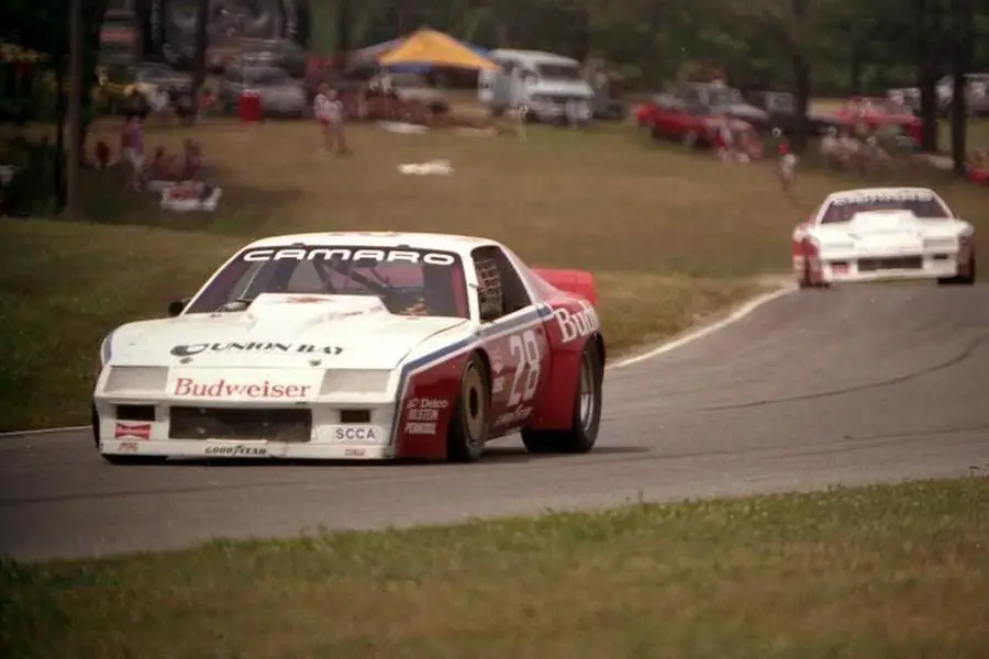 Willy T. Ribbs was driving the #28 Chevrolet Camaro in 1983