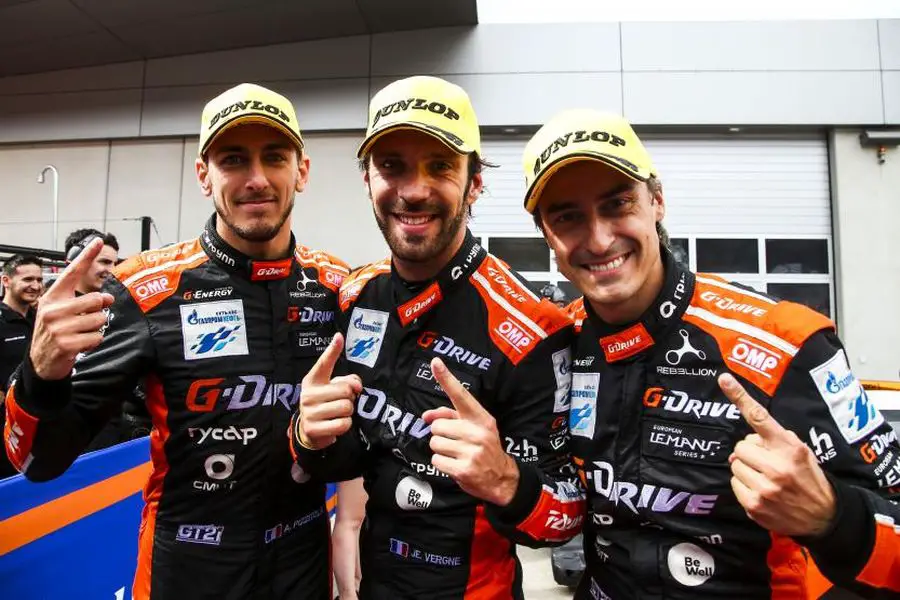 ELMS Red Bull Ring, winners Pizzitola, Vergne, Rusinov