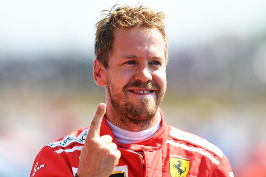 Sebastian Vettel wins the British Grand Prix