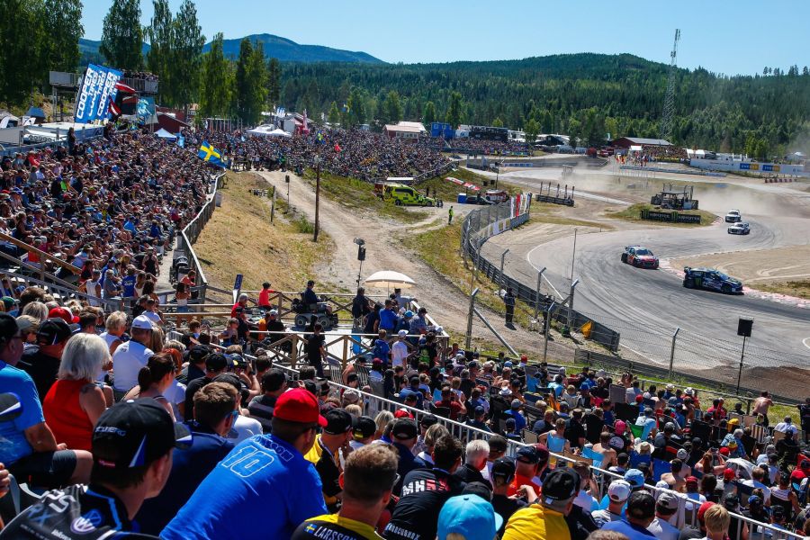 The meeting at Höljes was the sixth round of the 2018 World RX season