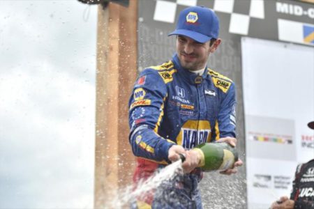 IndyCar MidOhio Alexander Rossi