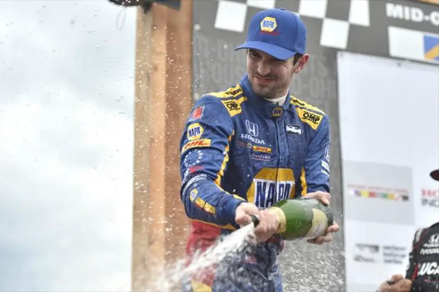 IndyCar MidOhio Alexander Rossi