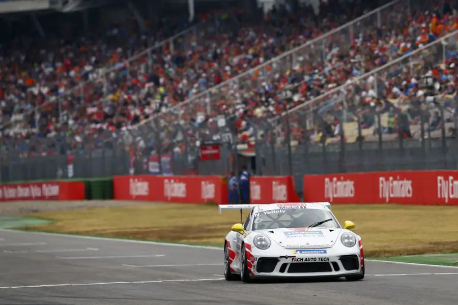 Nick Yelloly Porsche Supercup Hockenheimring