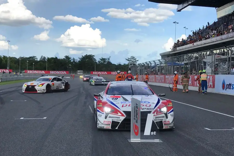 Super GT Series, Buriram Thailand, Heikki Kovalainen, Kamui Kobayashi