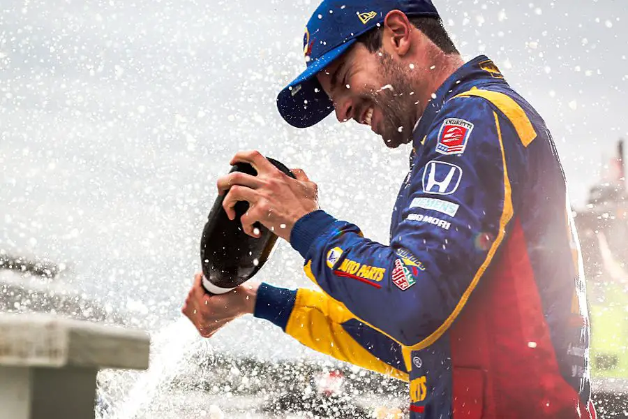 Alexander Rossi wins at Pocono