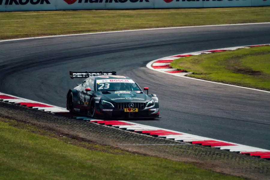 Dani Juncadella wins the DTM race at Brands Hatch