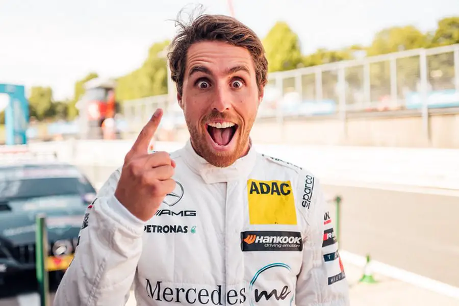 Dani Juncadella wins the DTM race at Brands Hatch