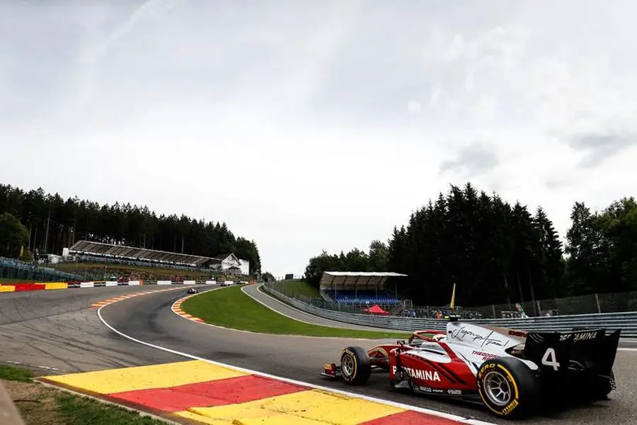 Nyck de Vries wins the Formula 2 race at Spa