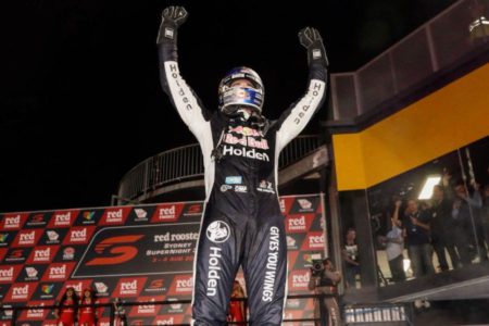 Shane van Gisbergen wins the Sydney SuperNight race