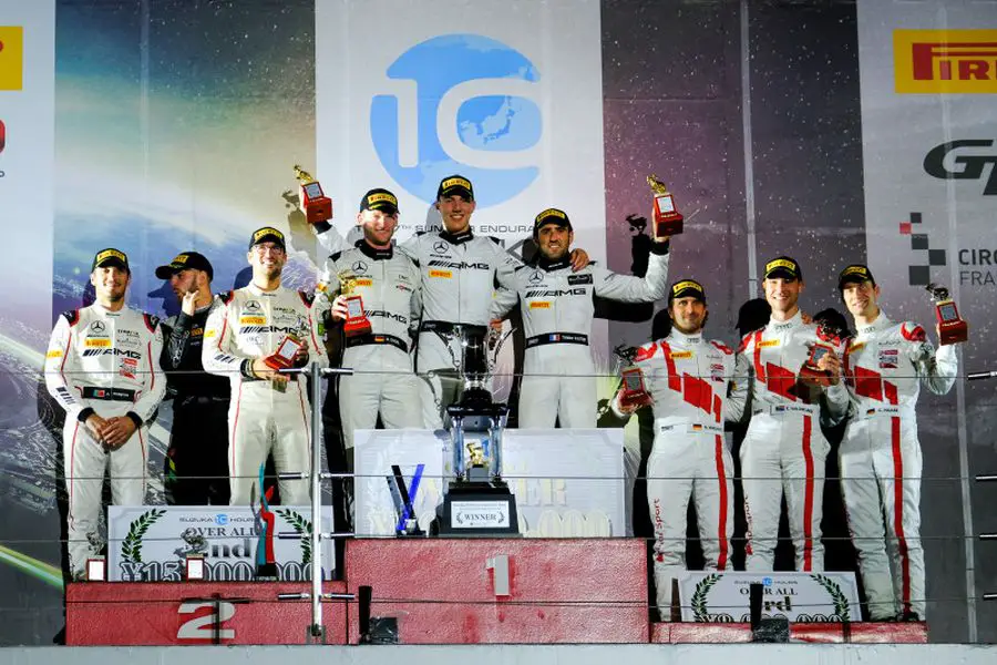 Suzuka 10 Hours podium