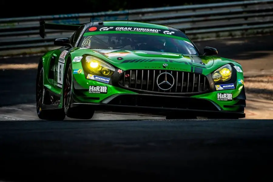 VLN round 5 Black Falcon Mercedes