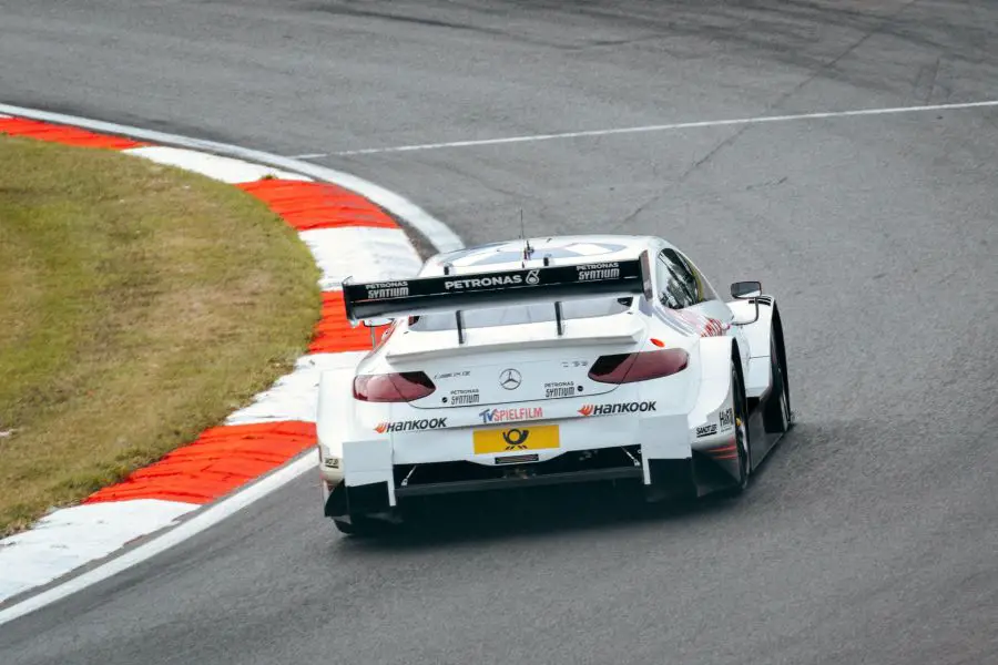 Paul di Resta wins the DTM race at Brands Hatch