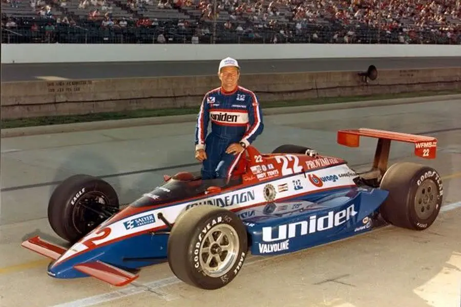 Dick Simon recorded his last Indy 500 start in 1988