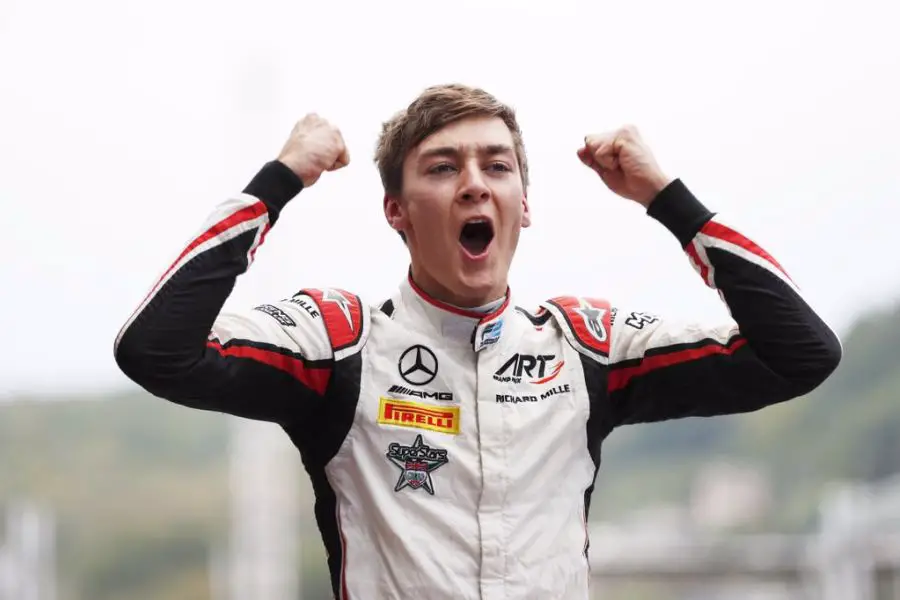 George Russell Formula 2 Sochi