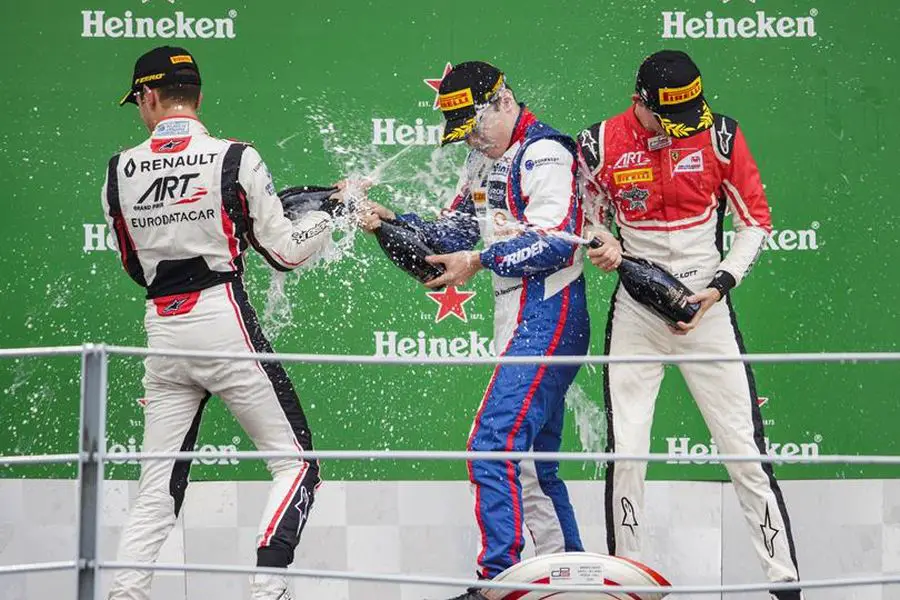 GP3 Series Monza podium