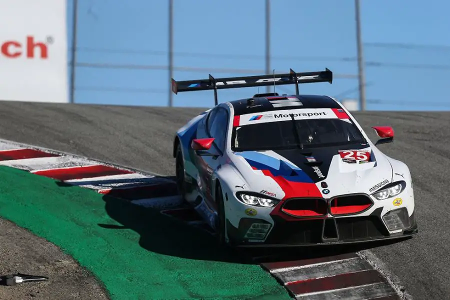 GTLM class winning #25 BMW M8 GTE