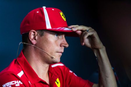 Kimi Raikkonen 2018 Italian Grand Prix Monza