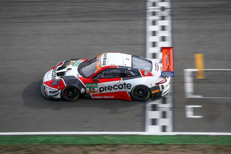 Championship winning #99 Porsche 911 GT3 R of Herberth Motorsport