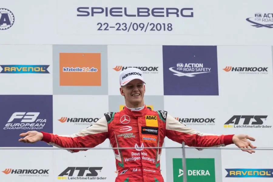 Mick Schumacher Formula 3 Red Bull Ring