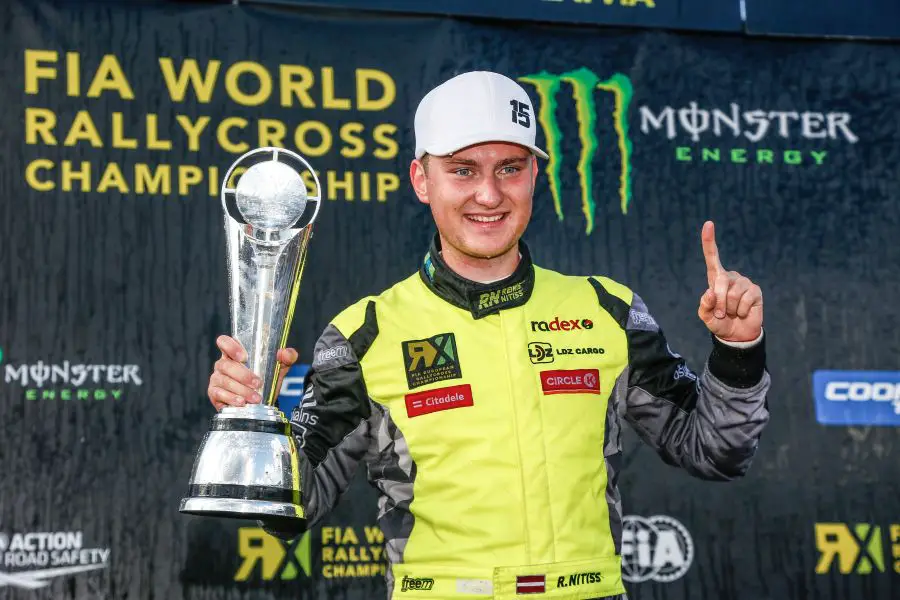 Reinis Nittis wins the 2018 European Rallycross Championship