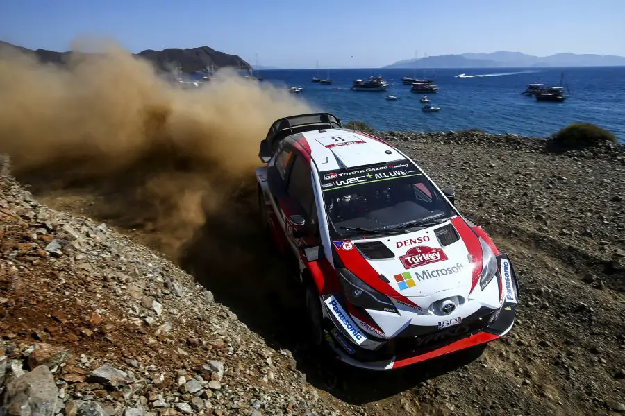 Ott Tanak at Rally Turkey