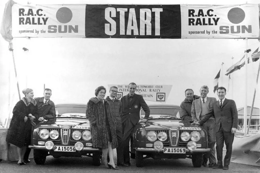 1966, RAC Rally, Saab team