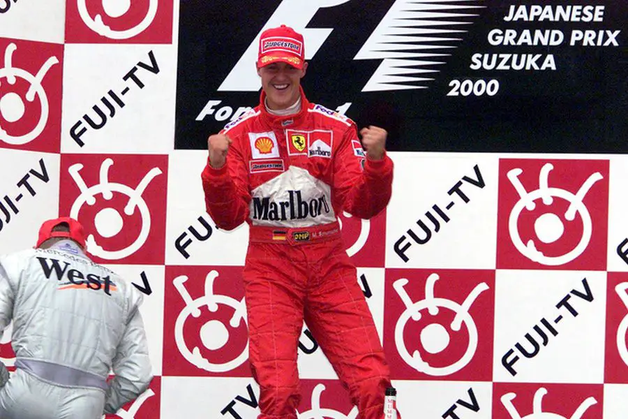 Michael Schumacher 2000 Japanese Grand Prix