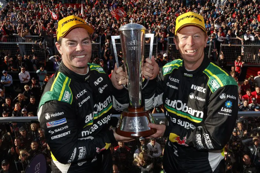 Craig Lowndes Steven Richards 2018 Bathurst 1000 winners