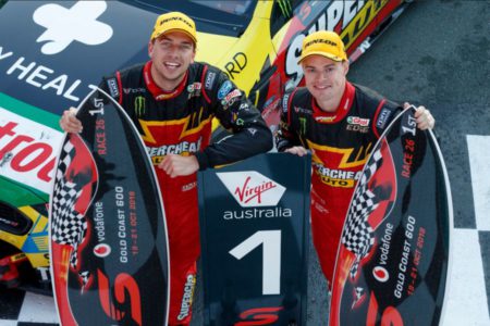 Chaz Mostert. James Moffat, Gold Coast 600 Saturday's winners