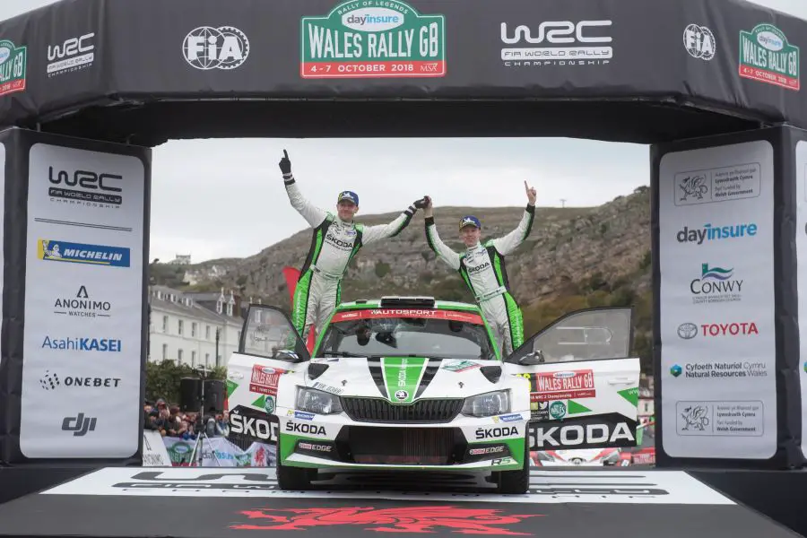 Kalle Rovanpera Wales Rally GB