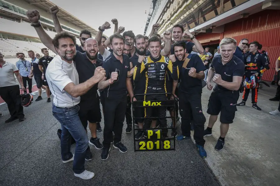 Max Fewtrell 2018 Formula Renault Eurocup champion